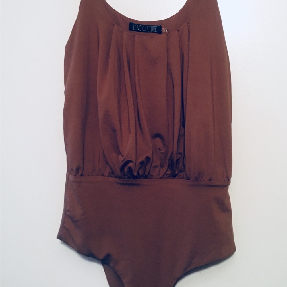 Chocolate body suit